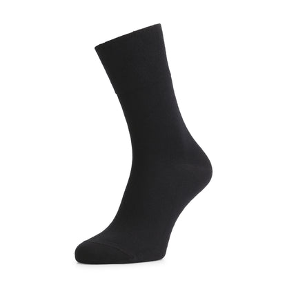 Bambocks Luxe Bamboe Comfort sokken 3 paar Zwart