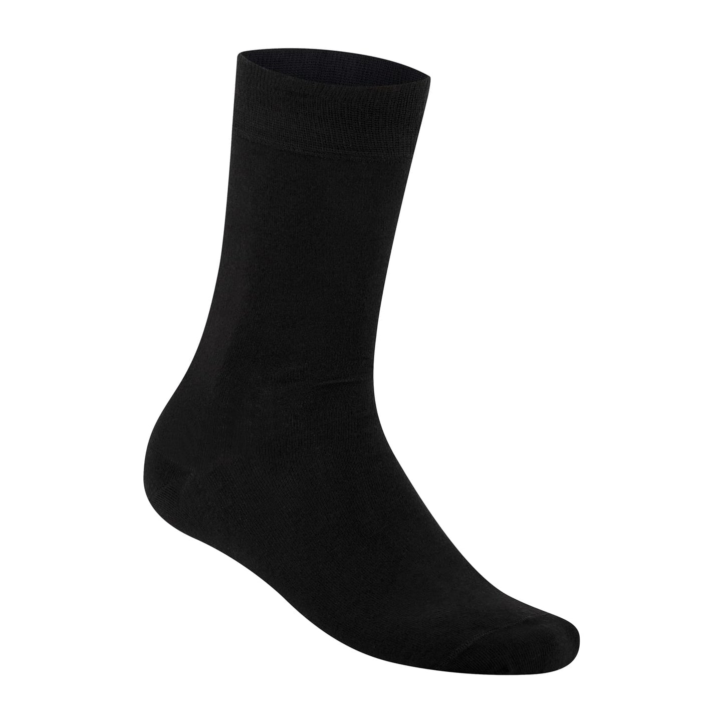 Bamrocks Chaussettes en bambou 4 paires Noir