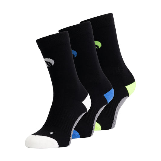 Bambocks Bamboo Bicycle socks 3 pairs Black