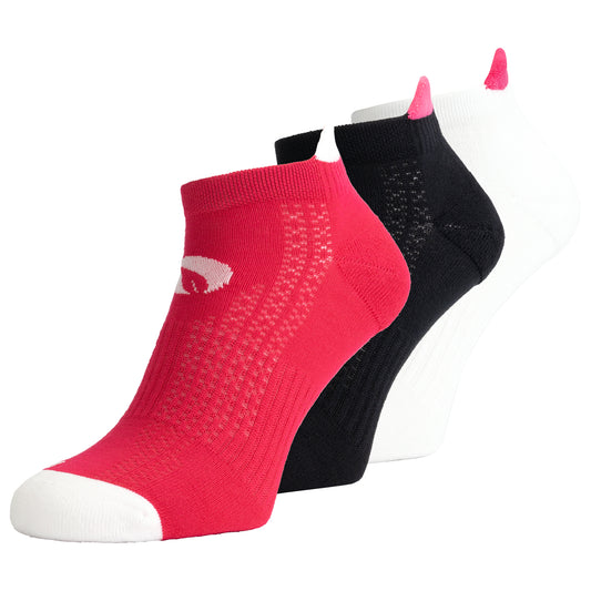 Bamrocks Chaussettes Bamboo Fitness 3 paires Rose